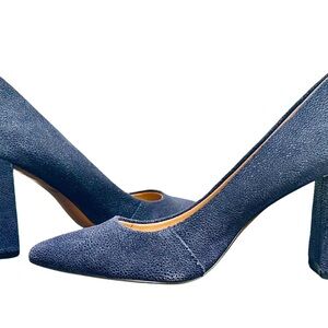 Banana Republic Blue Block Heel Pumps